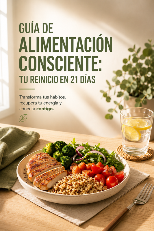 Guia de Alimentación Consciente: Tu Reinicio en 21 dias